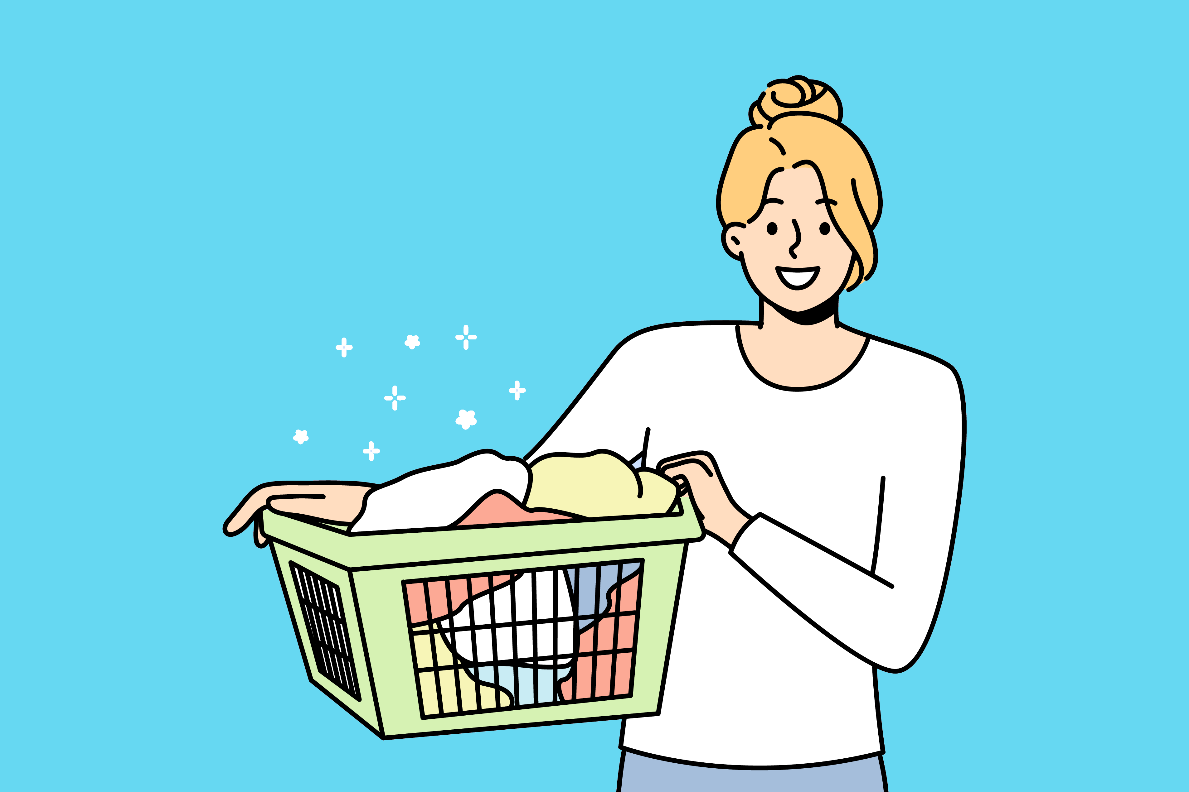 Laundry Lady Shutterstock 2223377337