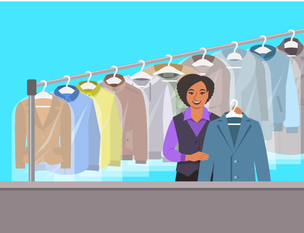 Dry Cleaners near | Dry Cleaning Services | DT Coin Laundry